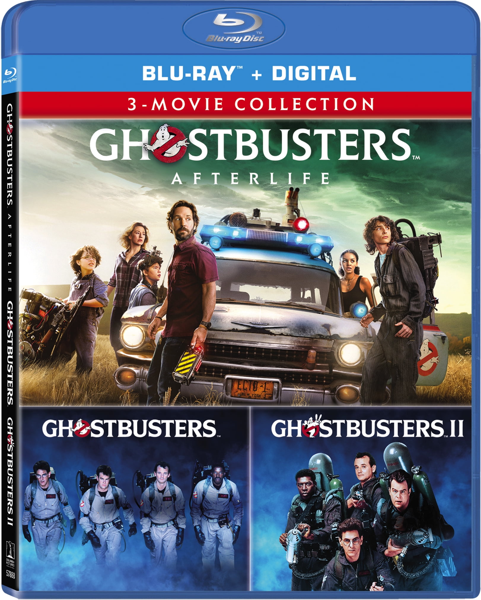 Ghostbusters / Ghostbusters II / Ghostbusters: Afterlife (Blu-ray + Digital Sony Pictures)