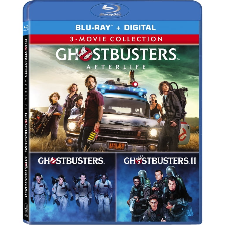 Ghostbusters / Ghostbusters II / Ghostbusters: Afterlife (Blu-ray