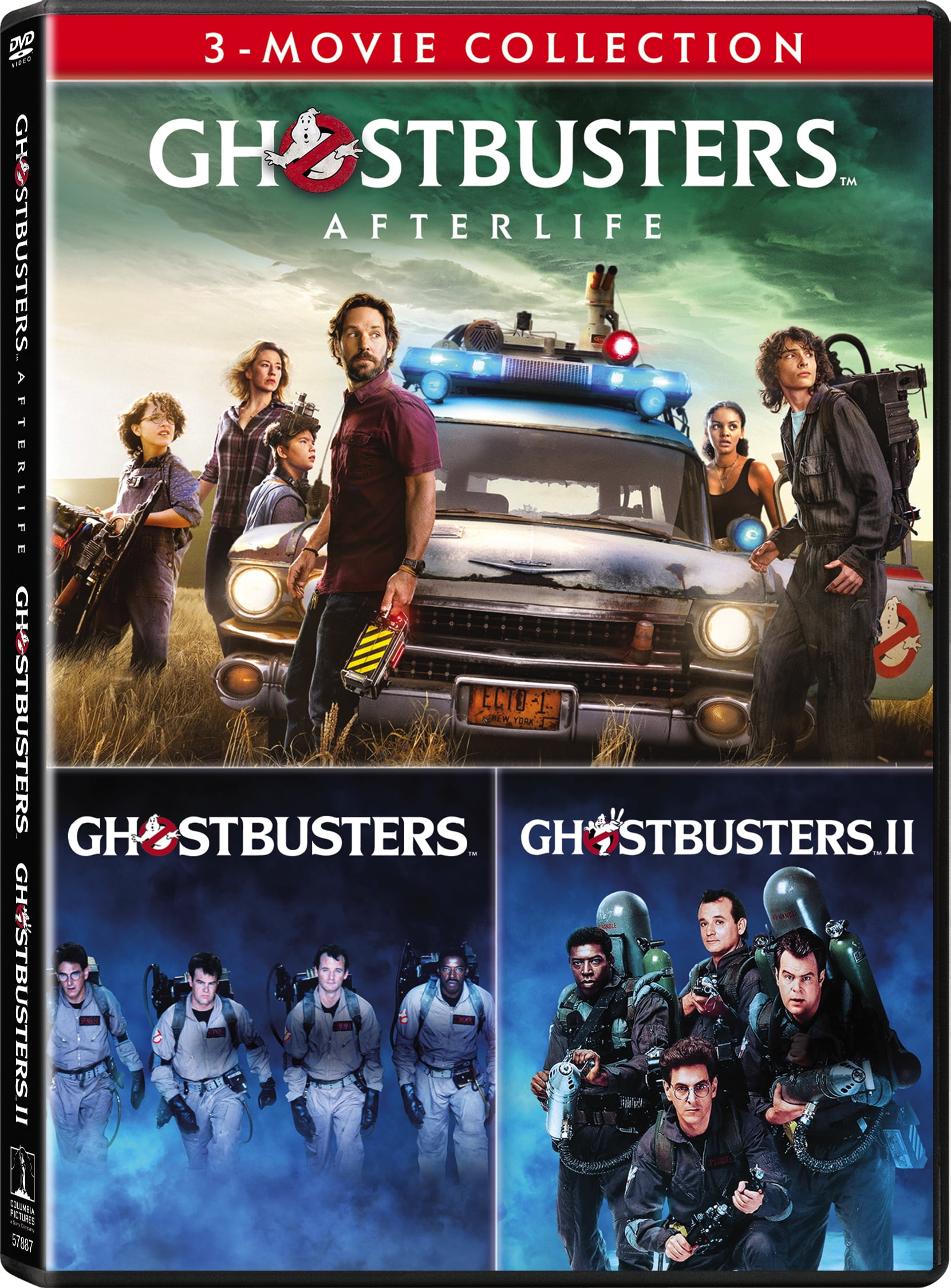Ghostbusters / Ghostbusters II / Ghostbusters: Afterlife (DVD) 