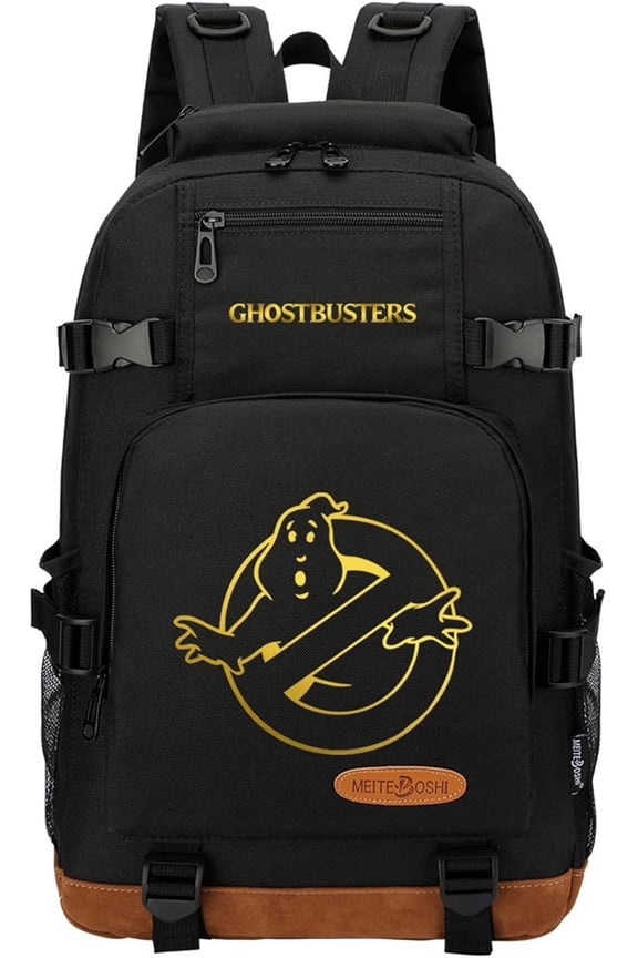 Ghostbusters Graphic Knapsack-Large Capacity Travel Rucksack Lightweight Daypack for Men Women