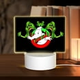 thumbnail image 1 of Ghostbusters Green Slimer Acrylic Night Light Adjustable 3 Light Modes USB Cable Lamp Light Display Base Rectangular LED Light For Bookshelves Desk Bedside Tables Bedroom Child Room, 1 of 9
