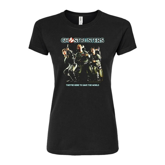 Ghostbusters - Group - Juniors Fitted Graphic T-Shirt