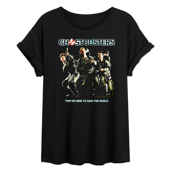 Ghostbusters - Group - Women's Oversized Graphic T-Shirt