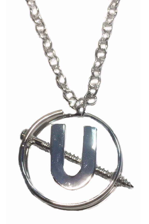 Ghostbusters Holtzman Screw U Pendant Necklace
