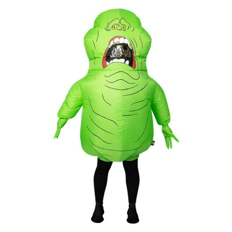 Ghostbusters Inflatable Slimer Costume Adult Green Ghostbusters Inflatable Slimer Costume Adult Green