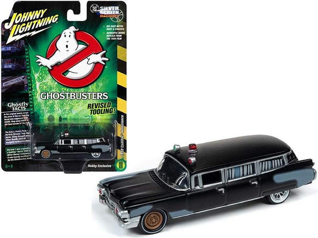 ゴーストバスターズ　ECTO-1 ジョニーライトニング　GhostBusters Amazon.com: Ghostbusters Plasma Series Ecto-1 (1984), 1:18