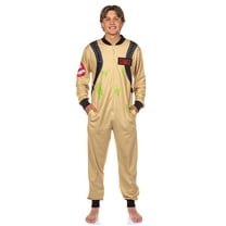 Ghostbusters Jumpsuit Union Suit Adult Costume One Piece Cosplay Pajama Sleepwear