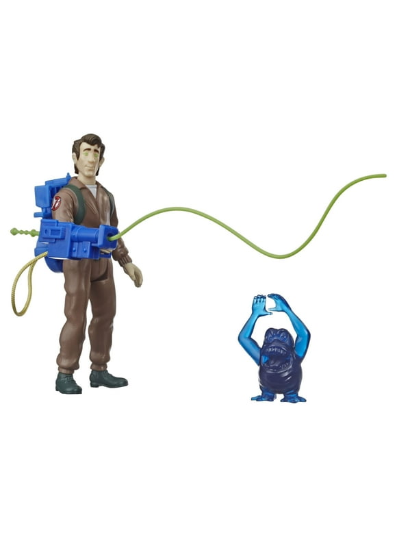 Ghostbusters: Kenner Classic Peter Venkman and Grabber Ghost Retro Kids Toy Action Figure for Boys and Girls Ages 4 5 6 7 8 and Up (5”)