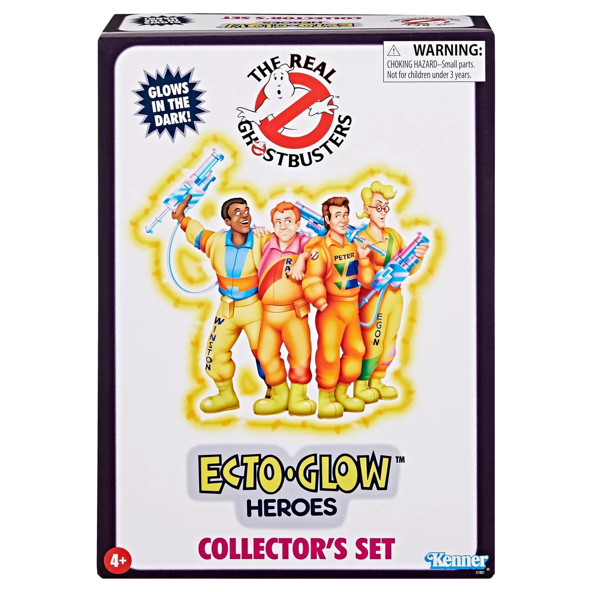 Ghostbusters Kenner Classics The Real Ghostbusters Ecto-Glow