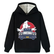 JJMIYUE Ghostbusters Kids Fleece Hoodie - Stay Warm in Style!