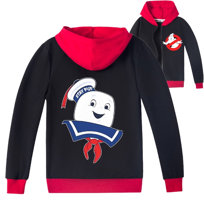 Ghostbusters Kids Zip Up Hoodie 3 12 Years Old Walmart