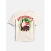 Ghostbusters Little Boys and Big Boys Halloween Graphic Tee, Sizes 4-18