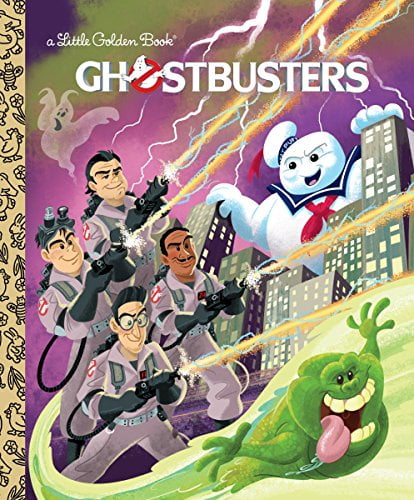 Pre-Owned Ghostbusters Little Golden Book Hardcover John Sazaklis
