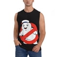 thumbnail image 1 of Ghostbusters Logo Stay Puft Men's Tank Top Lightweight Summer Sleeveless Tee Shirt Muscle Tank Tops Workout T-Shirts Casual Athletic Undershirts, 1 of 7