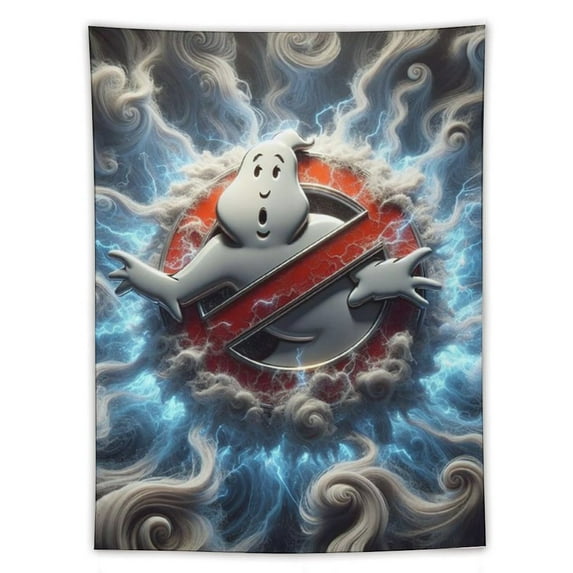 Ghostbusters Logo Tapestry Luxury Wall Hanging Tapestries Decoration For Living Room Bedroom Dormitory Mural Blanket Wall Art Tapestry