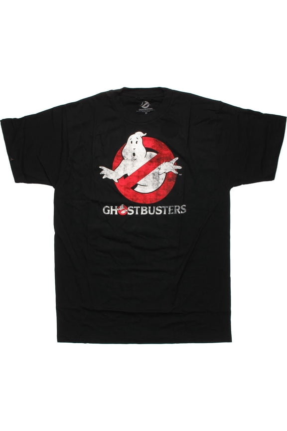 Ghostbusters Logo With Text T-Shirt Sheer