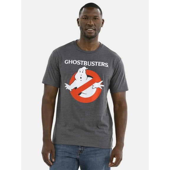 Ghostbusters Men's and Big Men's Halloween Graphic Tee, Sizes S-3XL