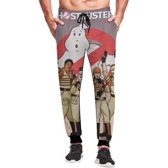 Ghostbusters Men's Sweatpants 3D Printing Casual Joggers Pants Trousers Fashion Daily Sweatpants With Drawstring Closed Bottom
