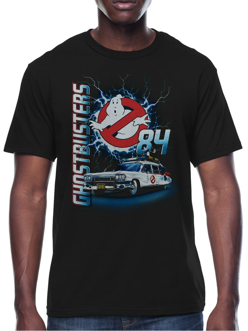 Ghostbusters Men's Graphic T-Shirt Ecto-1 Paranormal