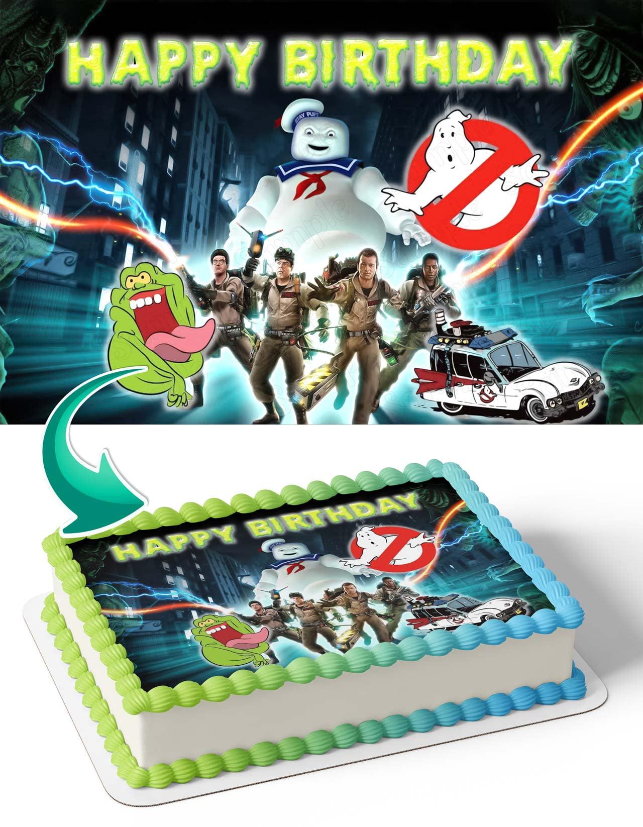 Ghostbusters cake pan hotsell