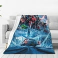 Ghostbusters Movie Blanket Halloween Throw Blankets Character Ultra