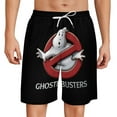 thumbnail image 1 of Ghostbusters Movie Logo Short Sweatpants Summer Daily Cozy Lounge Shorts 3D Printed Beach Shorts Sweatpants With Drawstring And Pockets, 1 of 7