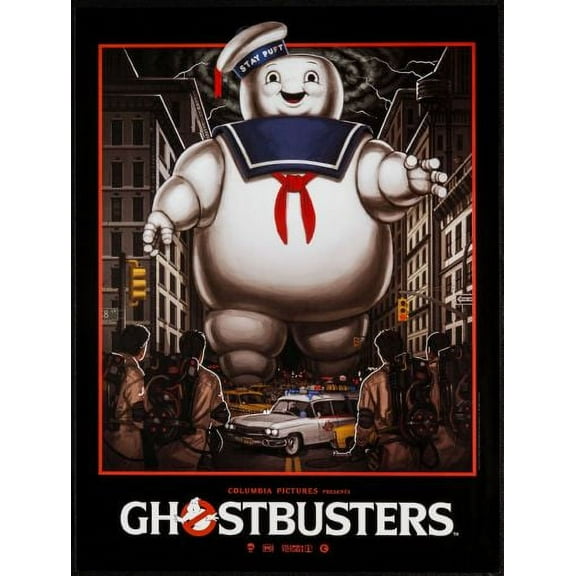 Ghostbusters Movie Poster Metal Print 12In x 16In 12x16 Multi-Color Square Adults Best Posters