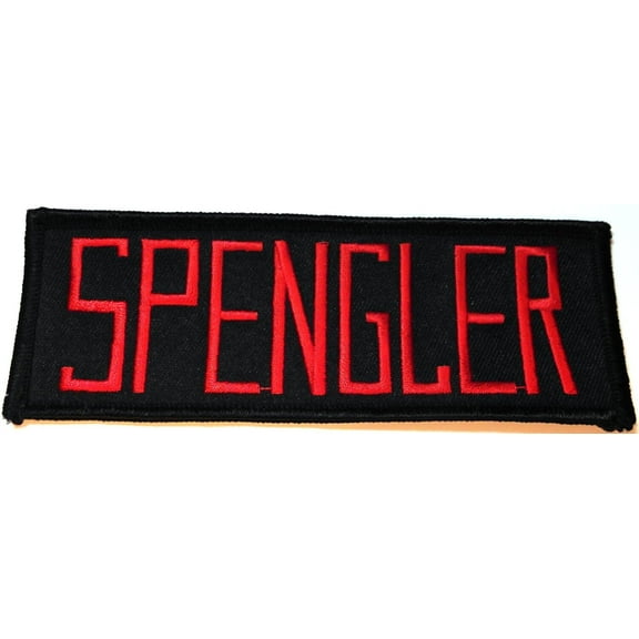Ghostbusters Movie Spengler Uniform Name Chest Logo Patch