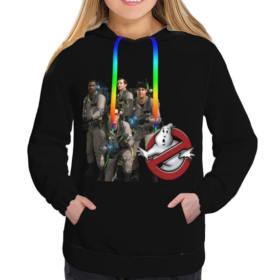 Ghostbusters Movie Sweatshirt For Womens Fashion Hoodies Pullover Athletic Daily Hoody Hooded Clothing Gift Medium