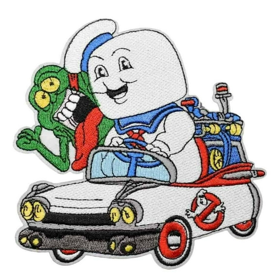 Ghostbusters Mr. Stay Puft Marshmallow 4.5 Inches Tall Embroidered Patch
