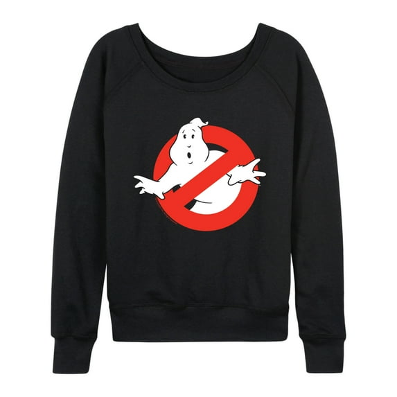 Ghostbusters - No Ghost - Women's French Terry Long Sleeve Pullover