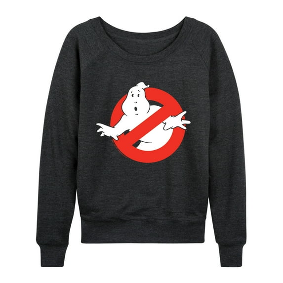 Ghostbusters - No Ghost - Women's French Terry Long Sleeve Pullover
