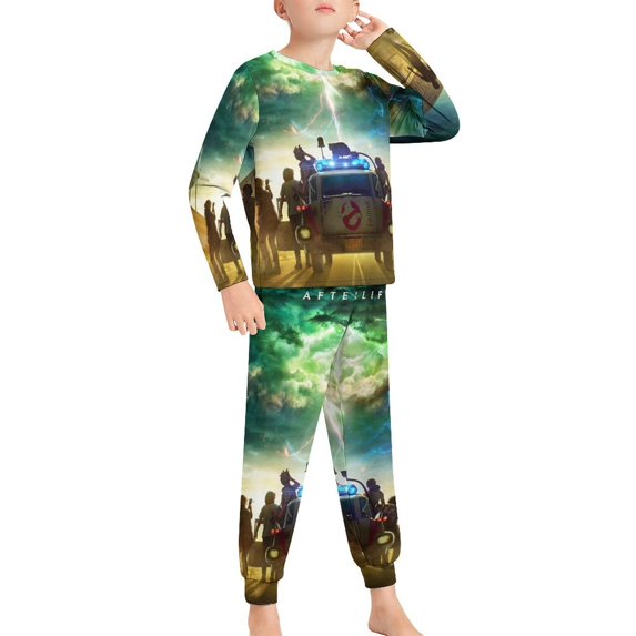 Ghostbusters Pajamas Set Long Sleeve PJs Sleepwear