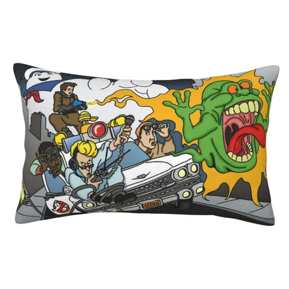 Ghostbusters Pillowcase Cushion Pillow Covers With Hidden Zipper Pillow Case Decor For Bed Dorm Sofa Couch Car 16"x24"