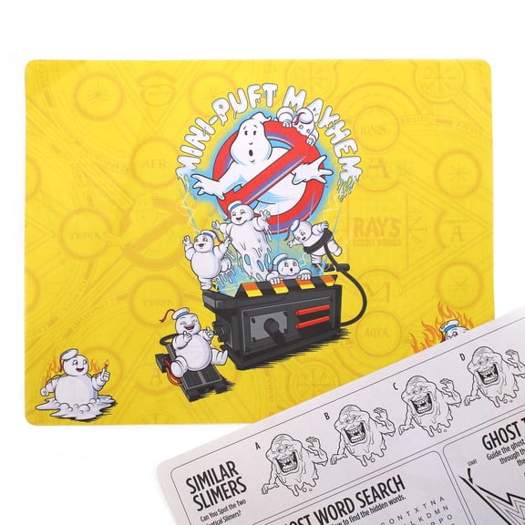 Prime Party Ghostbusters Table Place Mats, Themed Party Decor – 11" x 14", 8 Count