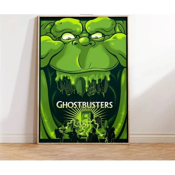 Ghostbusters Poster Supernatural Comedy Wall Art 8 Home Decor Office Wall Art Living Room Decor, Paper Poster Only