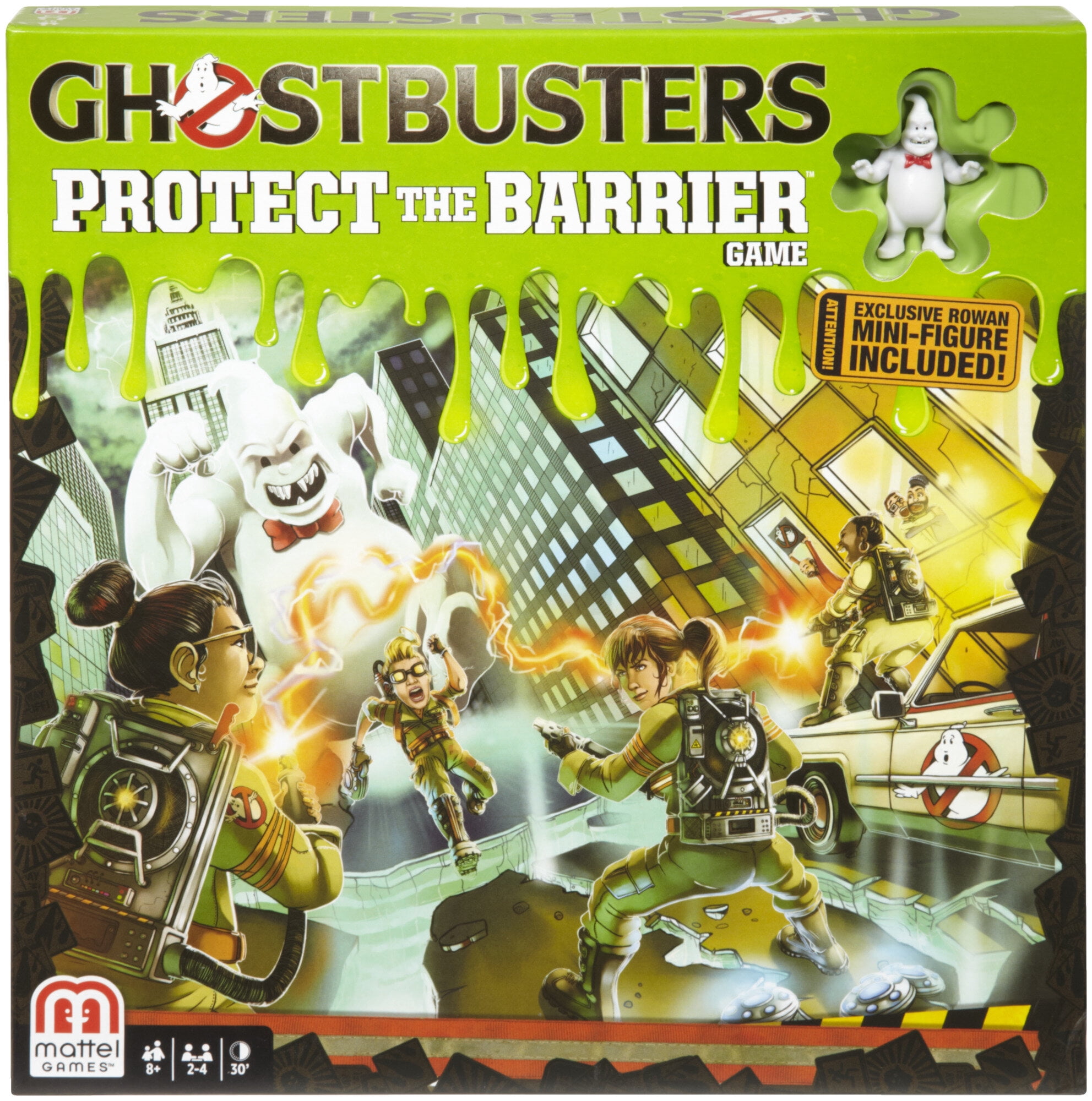 Ghostbusters: The Board Game - Cooperative Adventure For 1-4 Players, With PVC Figures & Modular Board
