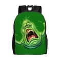thumbnail image 1 of Ghostbusters Slimer Backpack Lightweight Unisex Basic Daypack Bookbag Laptop Satchel Rucksack For Travel School Office Daily, 1 of 8
