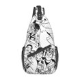 thumbnail image 1 of Ghostbusters Sling Bag Crossbody Backpack Chest Bags Diagonally Travel Daypack For Women Men Adults Teen, 1 of 8