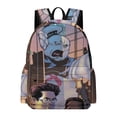thumbnail image 1 of Ghostbusters Stay_Puft Adjustable Laptop Backpack Daypack Satchel Bookbag Half Printed Rucksack Travel Bag, 1 of 8