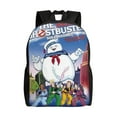 thumbnail image 1 of Ghostbusters Stay-Puft Backpack Lightweight Unisex Basic Daypack Bookbag Laptop Satchel Rucksack For Travel School Office Daily, 1 of 8