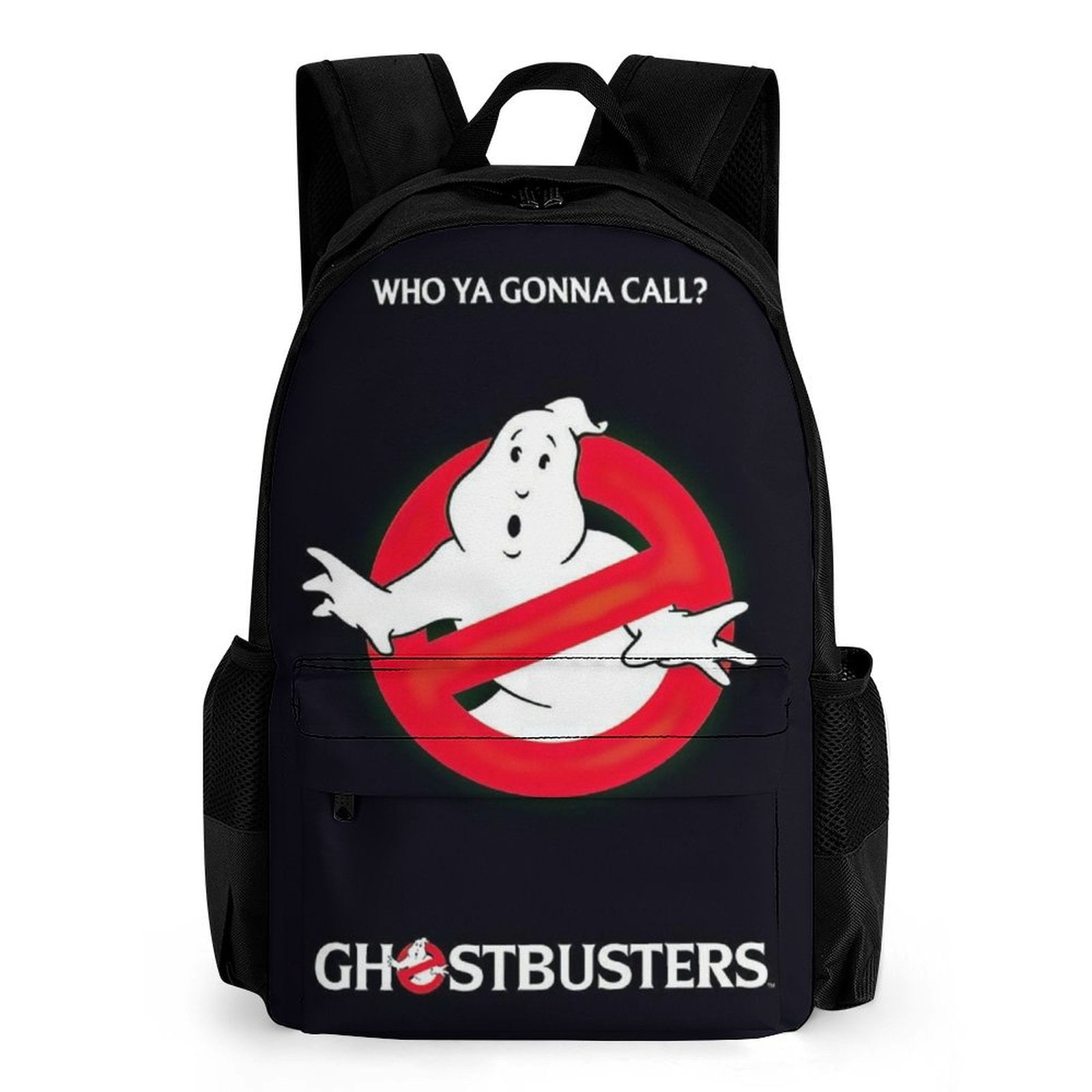 Ghostbusters Stay Puft Casual Backpack Shoulder Bag Daypack Computer Bag with Pocket High Capacity Schoolbag for Student College