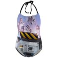 thumbnail image 1 of Ghostbusters Stay Puft Children's One-piece Swimwear Halterneck Swimsuit Summer Beach Girl's Bathing Suits Breathable Beachwear, 1 of 7