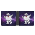 thumbnail image 1 of Ghostbusters Stay Puft PU Leather Bifold Wallet Money Organizers Gift With Card Slots For Men And Women, 1 of 7