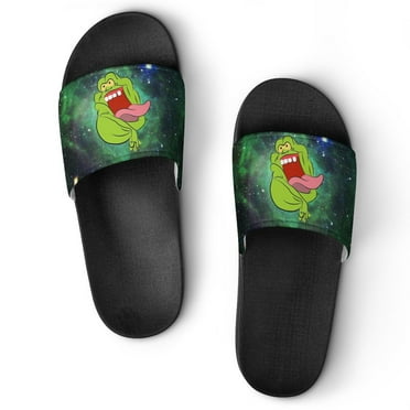 Ghostbusters Stay Puft PVC Home Slippers Comfort Slide Sandals Indoor & Outdoor Slippers Non-slip House Shoes for Men Women 36 (230mm)