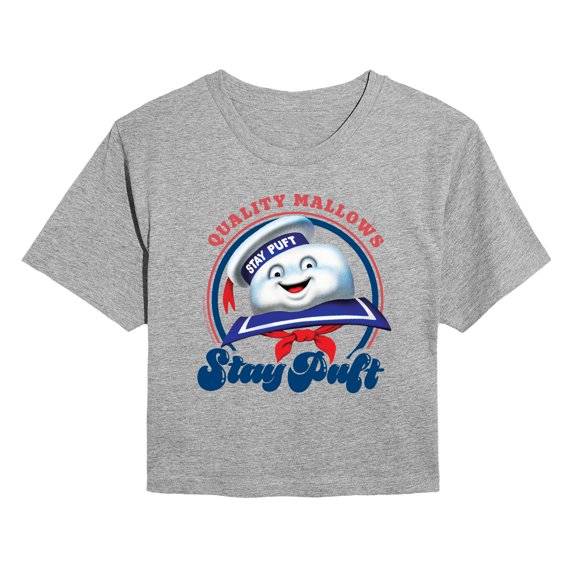 Ghostbusters - Stay Puft Quality - Juniors Cropped Graphic T-Shirt