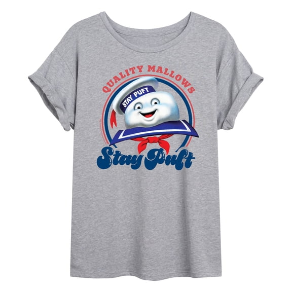 Ghostbusters - Stay Puft Quality - Juniors Oversized Graphic T-Shirt