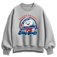 thumbnail image 1 of Ghostbusters - Stay Puft Quality - Women's Oversized Fleece Crew Sweatshirt, 1 of 3