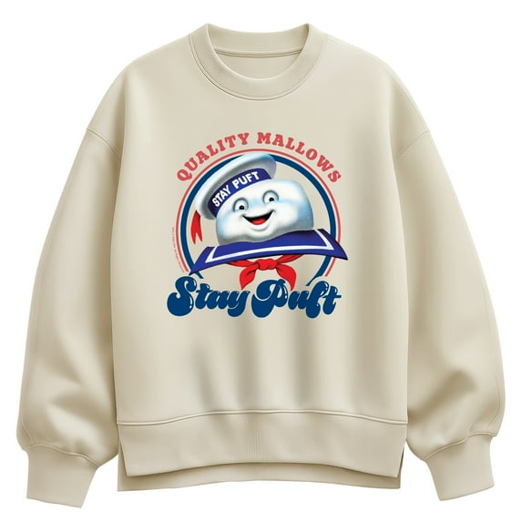 Ghostbusters - Stay Puft Quality - Women's Oversized Fleece Crew Sweatshirt