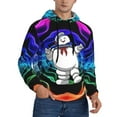 thumbnail image 1 of Ghostbusters Stay Puft Sweatshirt For Mens Fashion Hoodies Pullover Athletic Daily Hoody Hooded Gift, 1 of 7